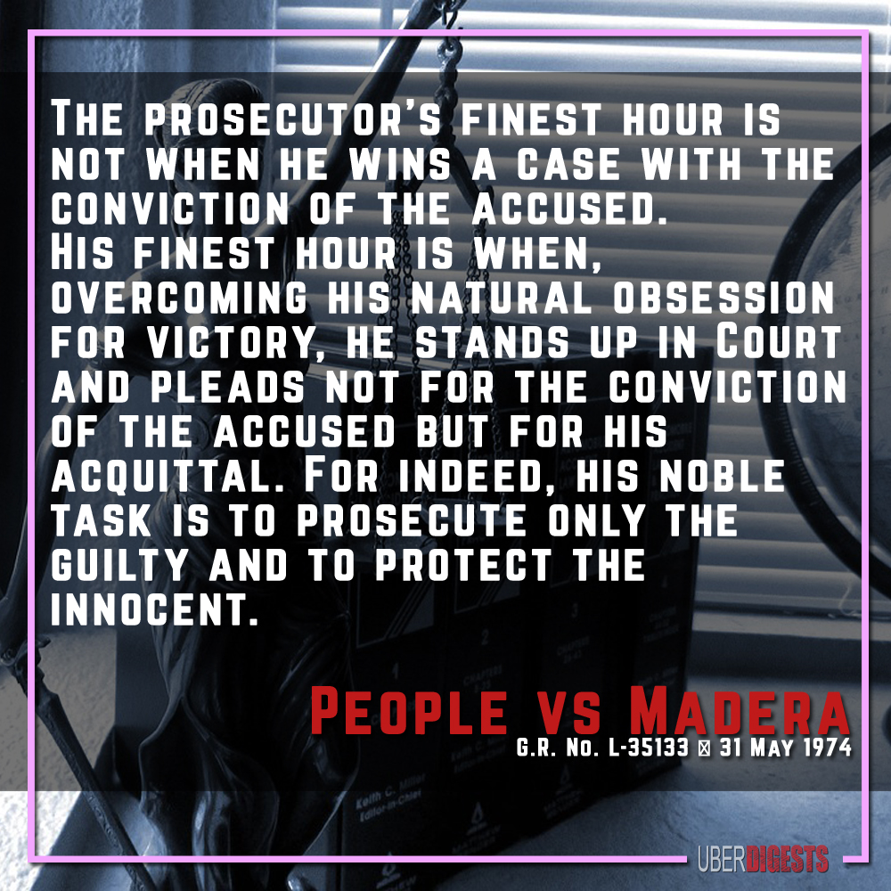 People vs Madera