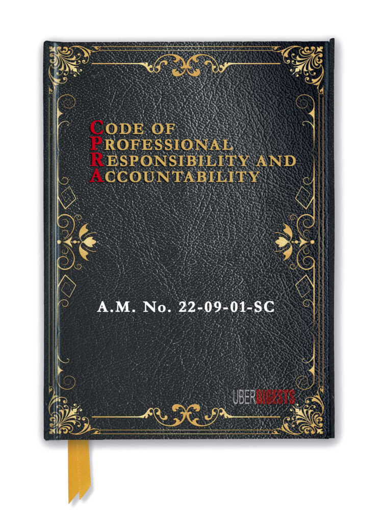 Code of Professional Responsibility and Accountability